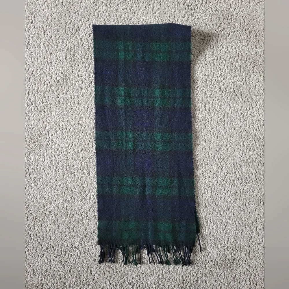 Brooks Brothers Lambswool Tartan Scarf